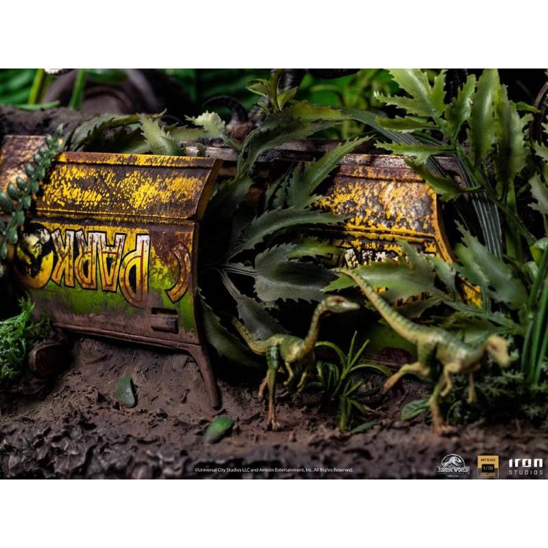 Jurassic World Fallen Kingdom Blue Deluxe BDS Art Scale 1/10 Iron Studios