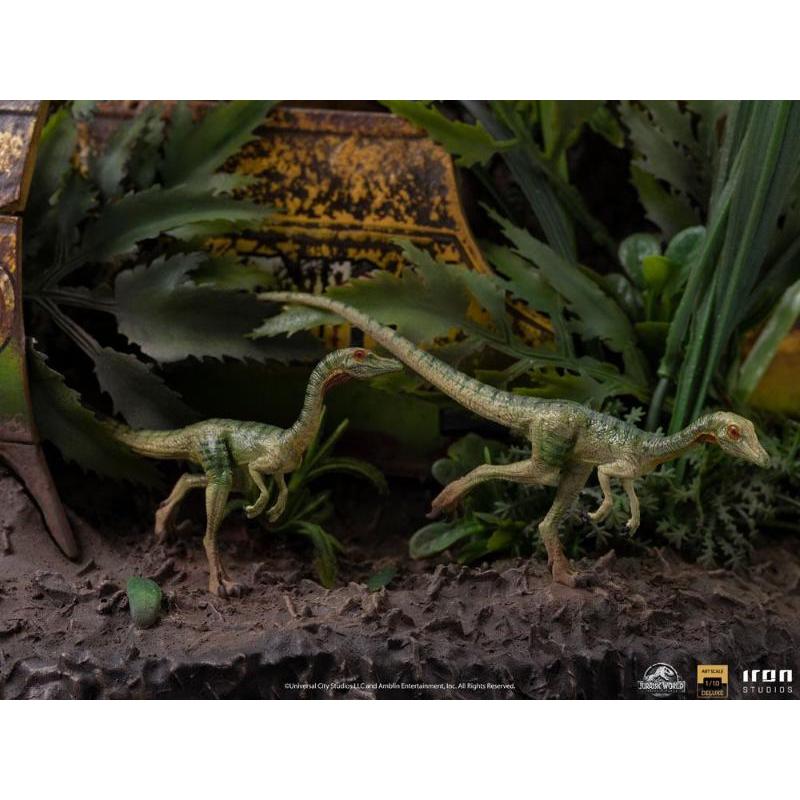 Jurassic World Fallen Kingdom Blue Deluxe BDS Art Scale 1/10 Iron Studios