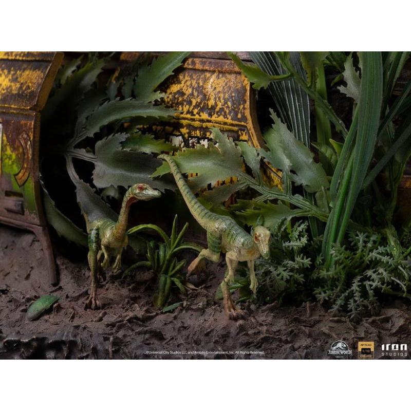 Jurassic World Fallen Kingdom Blue Deluxe BDS Art Scale 1/10 Iron Studios