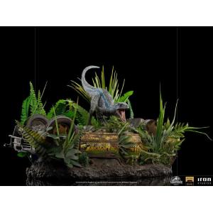 Jurassic World Fallen Kingdom Blue Deluxe BDS Art Scale 1/10 Iron Studios