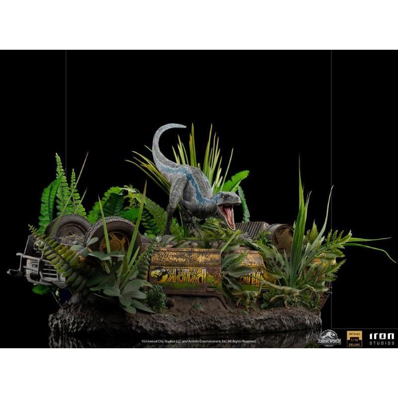 Jurassic World Fallen Kingdom Blue Deluxe BDS Art Scale 1/10 Iron Studios