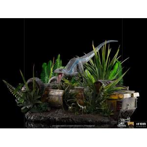 Jurassic World Fallen Kingdom Blue Deluxe BDS Art Scale 1/10 Iron Studios