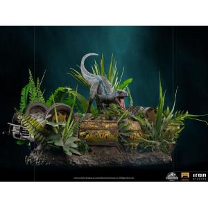 Jurassic World Fallen Kingdom Blue Deluxe BDS Art Scale 1/10 Iron Studios