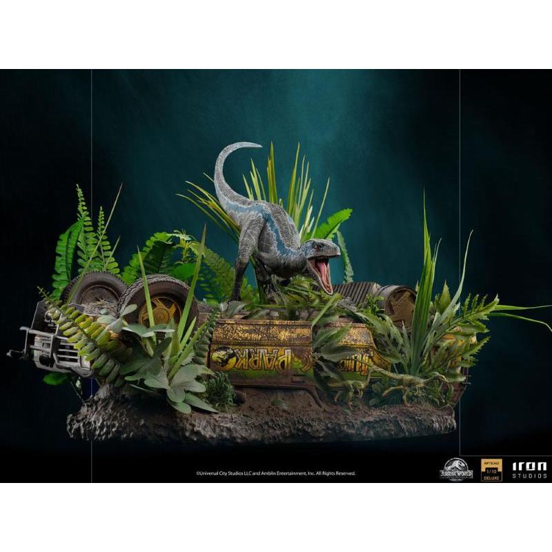 Jurassic World Fallen Kingdom Blue Deluxe BDS Art Scale 1/10 Iron Studios