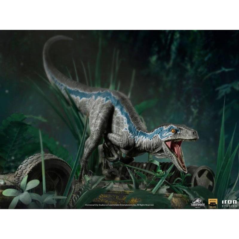 Jurassic World Fallen Kingdom Blue Deluxe BDS Art Scale 1/10 Iron Studios