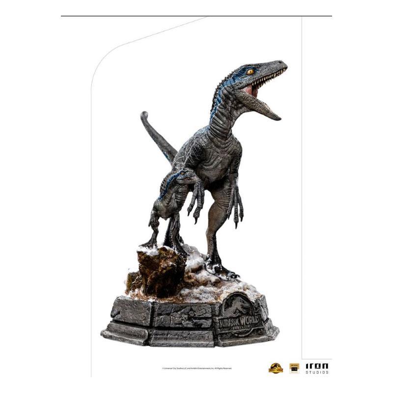 Jurassic World: Dominion Blue and Beta Deluxe Art Scale 1/10 Iron Studios