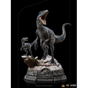 Jurassic World: Dominion Blue and Beta Deluxe Art Scale 1/10 Iron Studios