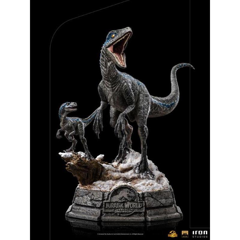 Jurassic World: Dominion Blue and Beta Deluxe Art Scale 1/10 Iron Studios
