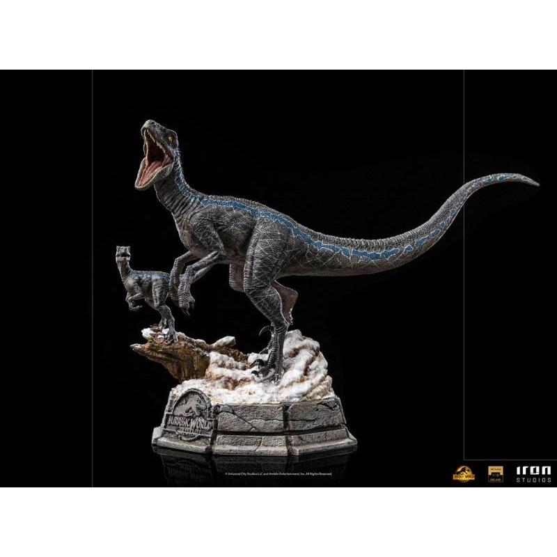 Jurassic World: Dominion Blue and Beta Deluxe Art Scale 1/10 Iron Studios