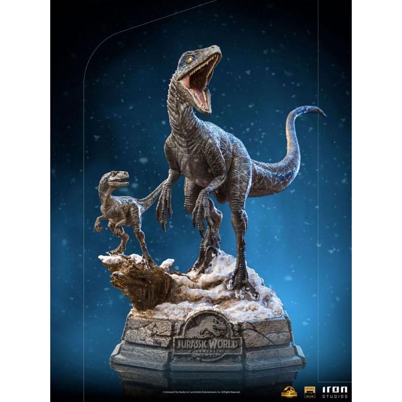 Jurassic World: Dominion Blue and Beta Deluxe Art Scale 1/10 Iron Studios