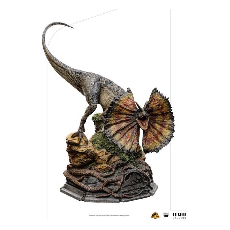Jurassic World: Dominion Art Scale 1/10 Dilophosaurus Iron Studios