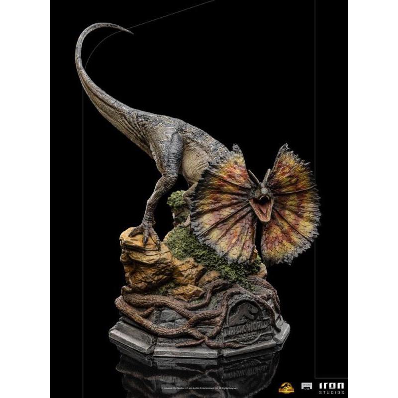 Jurassic World: Dominion Art Scale 1/10 Dilophosaurus Iron Studios