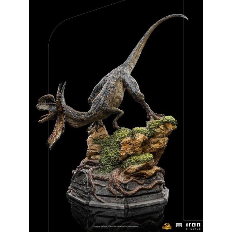 Jurassic World: Dominion Art Scale 1/10 Dilophosaurus Iron Studios