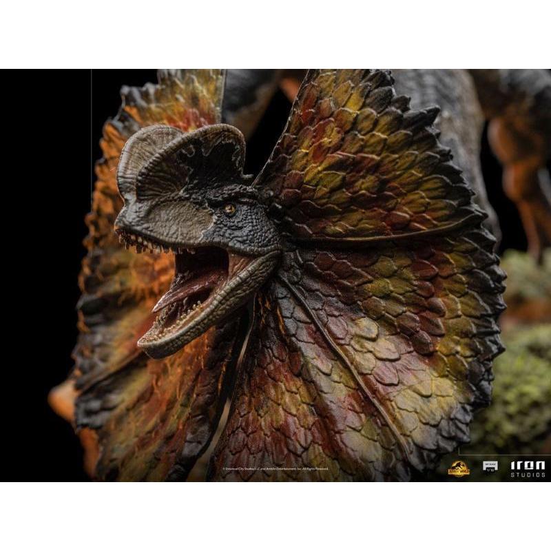Jurassic World: Dominion Art Scale 1/10 Dilophosaurus Iron Studios