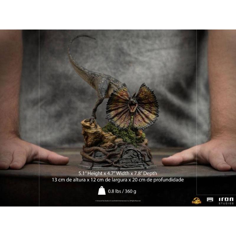 Jurassic World: Dominion Art Scale 1/10 Dilophosaurus Iron Studios