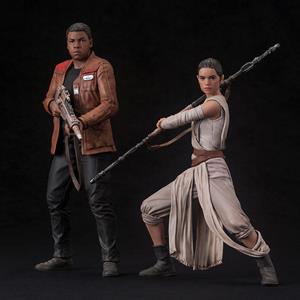 Kotobukiya ARTFX+ Star Wars Episode VII Statua 2-Pack Rey & Finn 15-18 cm