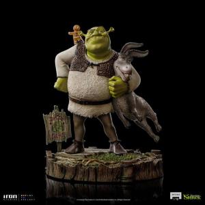 Art Scale 1/10 Deluxe Shrek, Donkey and The Gingerbread Man Iron Studios