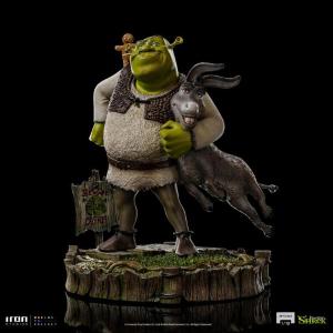 Art Scale 1/10 Deluxe Shrek, Donkey and The Gingerbread Man Iron Studios
