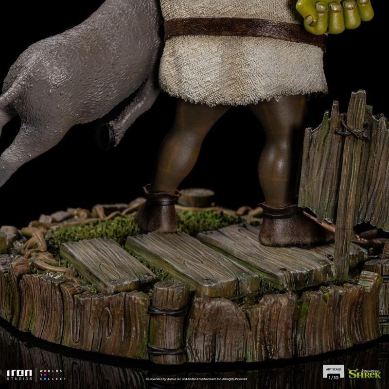 Art Scale 1/10 Deluxe Shrek, Donkey and The Gingerbread Man Iron Studios