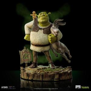 Art Scale 1/10 Deluxe Shrek, Donkey and The Gingerbread Man Iron Studios