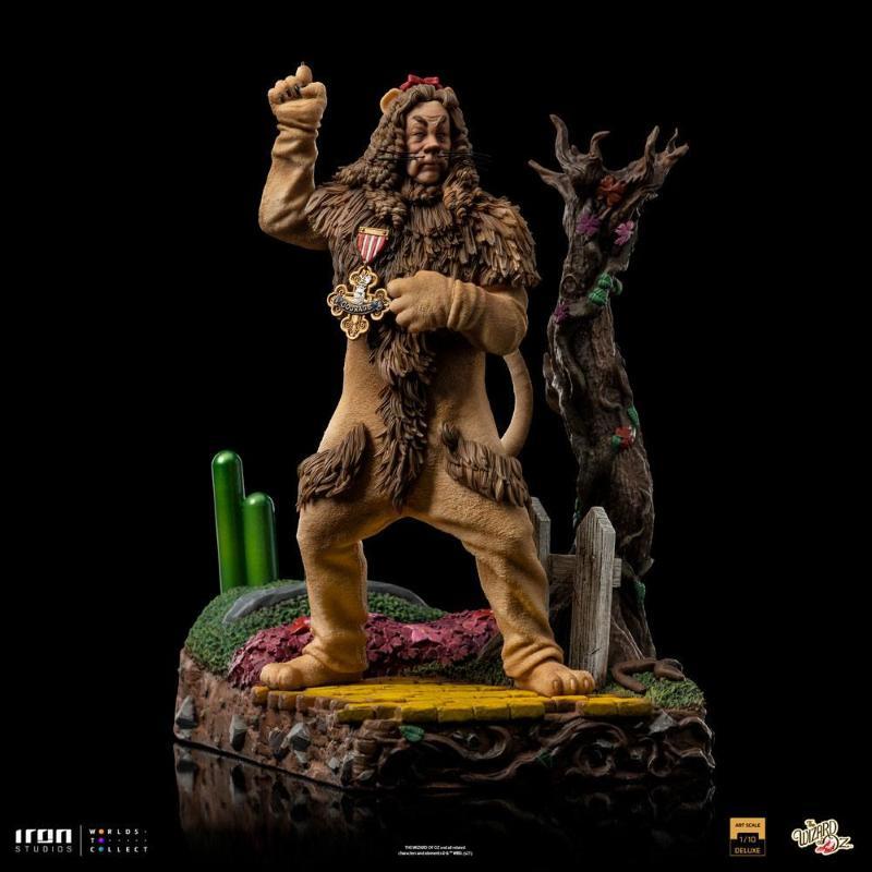 The Wizard of Oz Deluxe Art Scale 1/10 Cowardly Lion Iron Studios