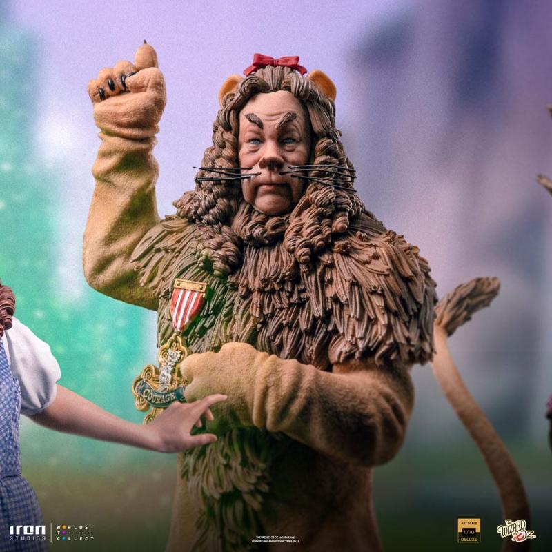 The Wizard of Oz Deluxe Art Scale 1/10 Cowardly Lion Iron Studios