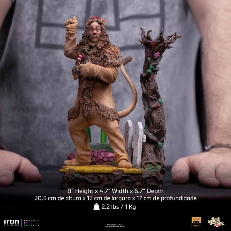The Wizard of Oz Deluxe Art Scale 1/10 Cowardly Lion Iron Studios