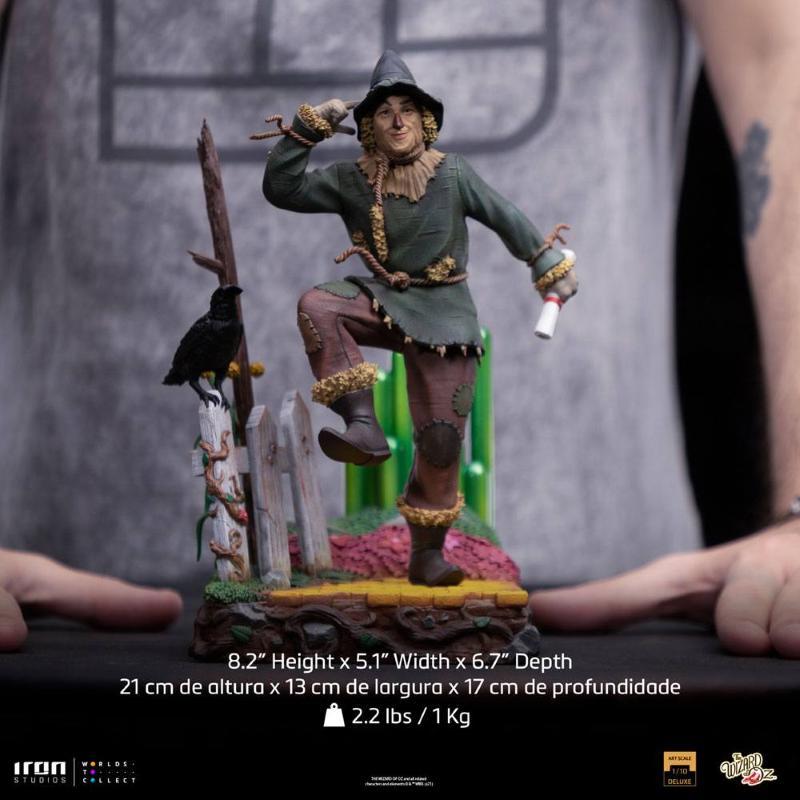 The Wizard Of Oz Deluxe Art Scale 1/10 Scarecrow Iron Studios