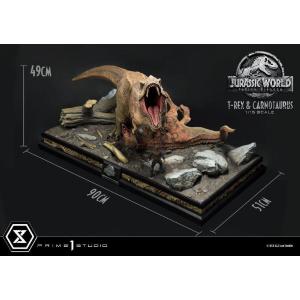 Jurassic World: Fallen Kingdom 1/15 T-Rex & Carnotaurus Prime 1 Studio