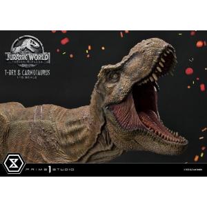 Jurassic World: Fallen Kingdom 1/15 T-Rex & Carnotaurus Prime 1 Studio