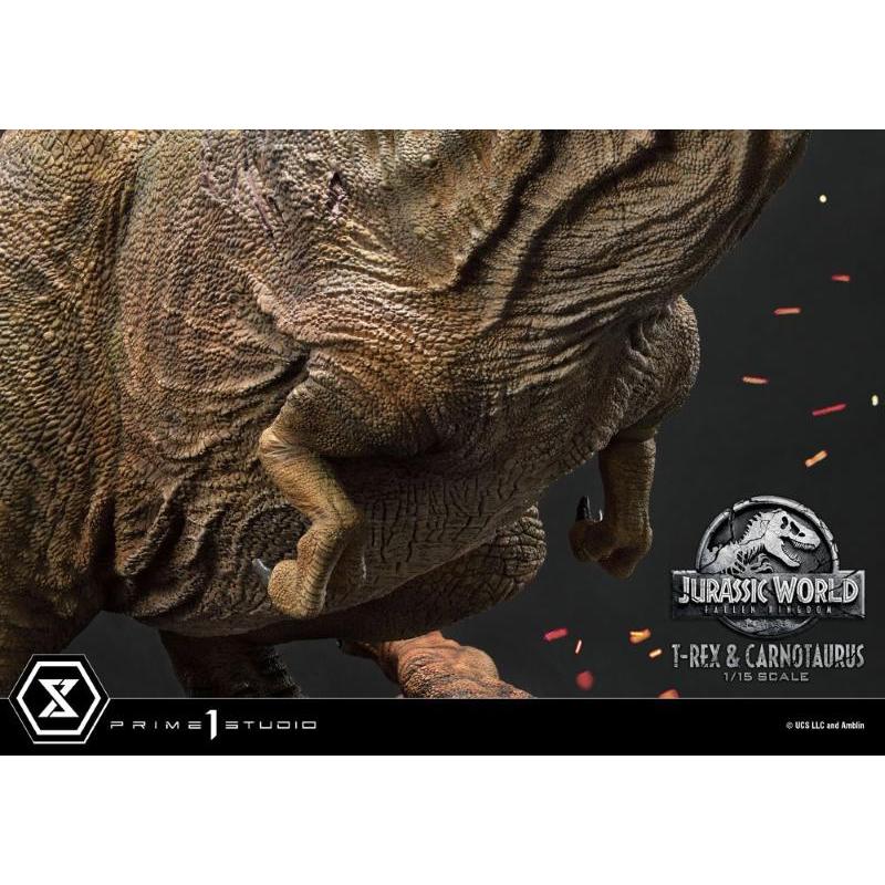 Jurassic World: Fallen Kingdom 1/15 T-Rex & Carnotaurus Prime 1 Studio