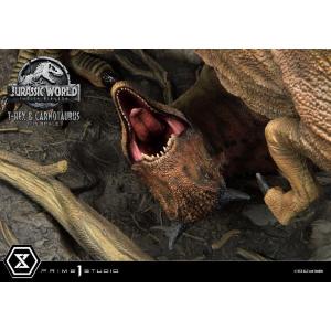 Jurassic World: Fallen Kingdom 1/15 T-Rex & Carnotaurus Prime 1 Studio