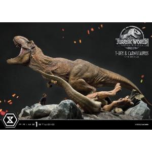 Jurassic World: Fallen Kingdom 1/15 T-Rex & Carnotaurus Prime 1 Studio