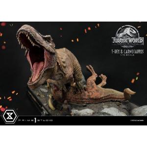 Jurassic World: Fallen Kingdom 1/15 T-Rex & Carnotaurus Prime 1 Studio