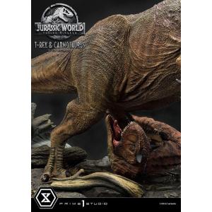 Jurassic World: Fallen Kingdom 1/15 T-Rex & Carnotaurus Prime 1 Studio