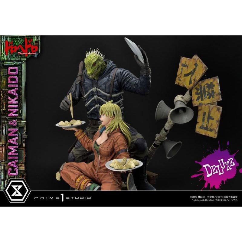 Dorohedoro 1/4 Caiman & Nikaido Ultimate Premium Masterline Deluxe Prime 1 Studio