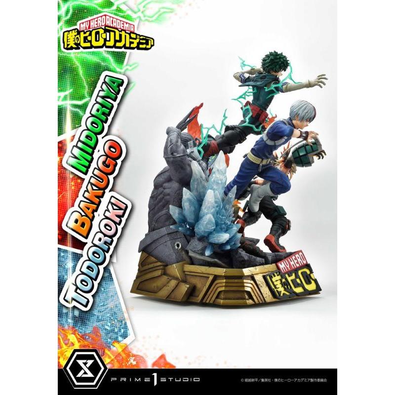 My Hero Academia Midoriya, Bakugo & Todoroki Regular Version Prime 1 Studio