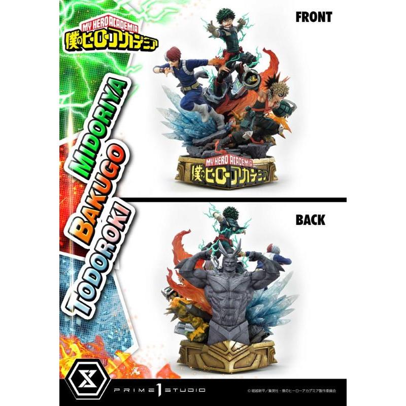 My Hero Academia Midoriya, Bakugo & Todoroki Regular Version Prime 1 Studio