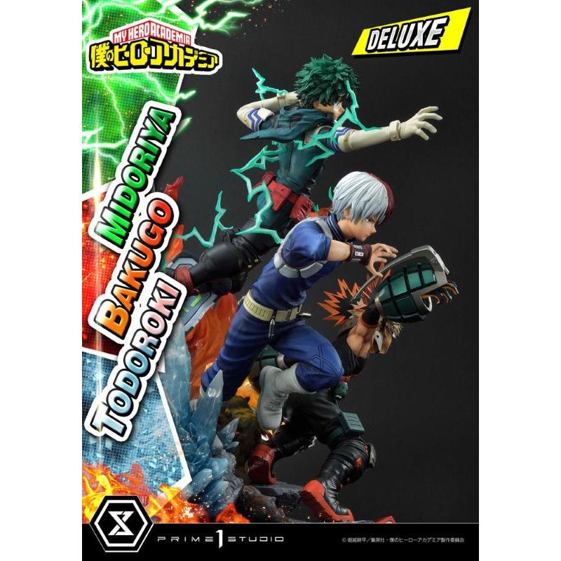 My Hero Academia Midoriya, Bakugo & Todoroki Deluxe Bonus Version Prime 1 Studio