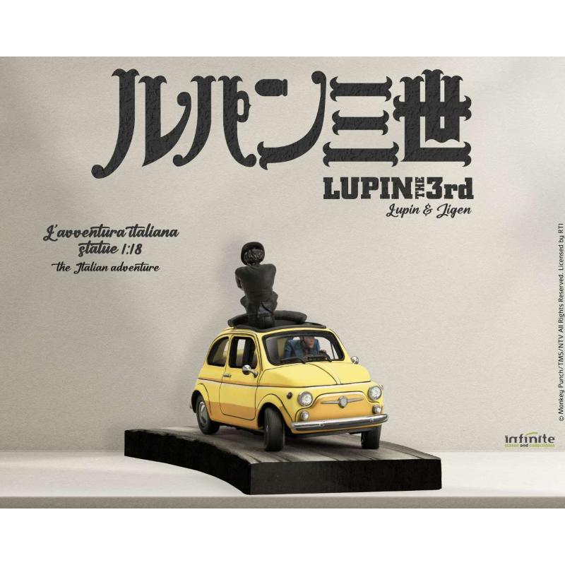 Lupin the 3rd The Italian Adventure 1/18 Lupin & Jigen Infinite Statue