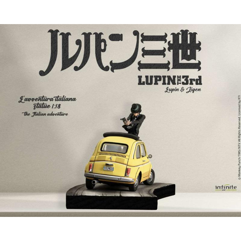 Lupin the 3rd The Italian Adventure 1/18 Lupin & Jigen Infinite Statue