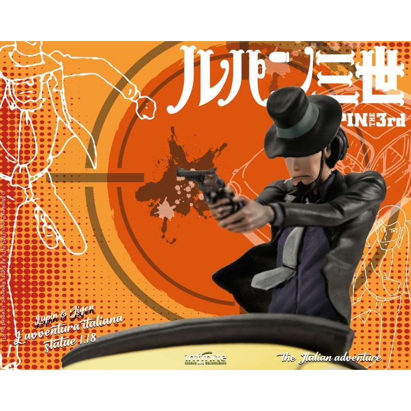 Lupin the 3rd The Italian Adventure 1/18 Lupin & Jigen Infinite Statue