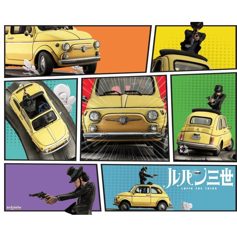 Lupin the 3rd The Italian Adventure 1/18 Lupin & Jigen Infinite Statue