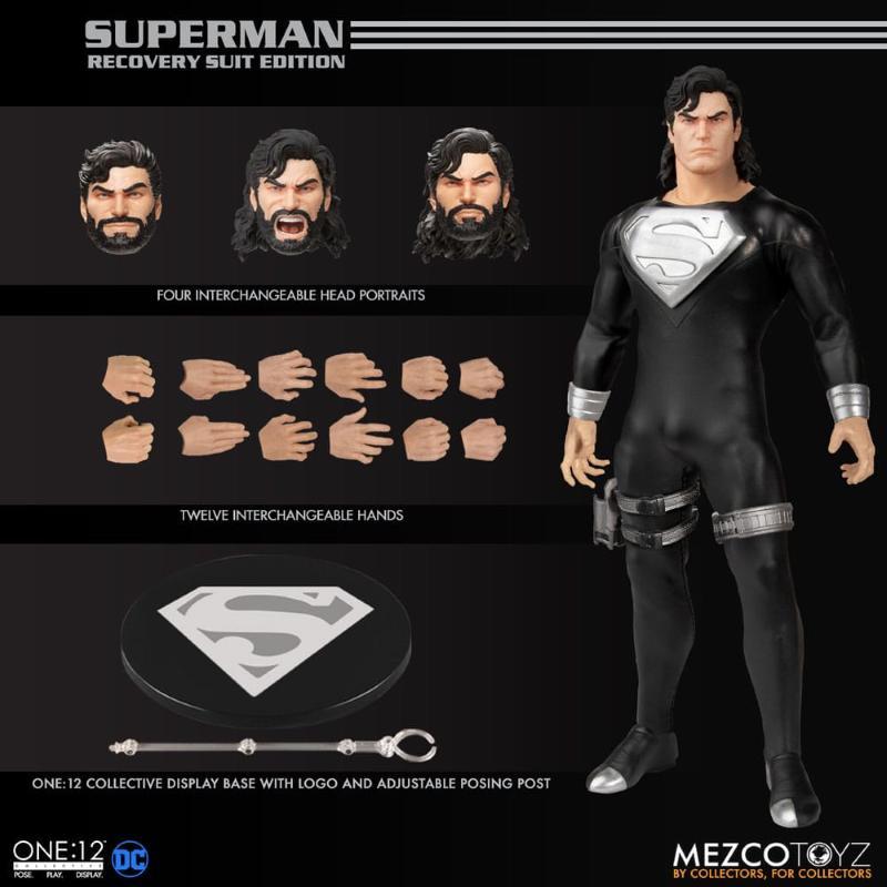 DC Comics One:12 Collectibles Superman Recovery Suit Edition Mezco Toyz