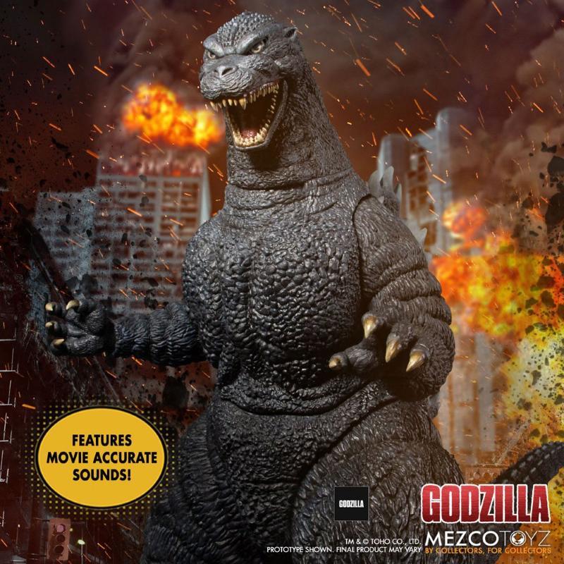 Ultimate Godzilla with Sound & Light Up Mezco Toyz