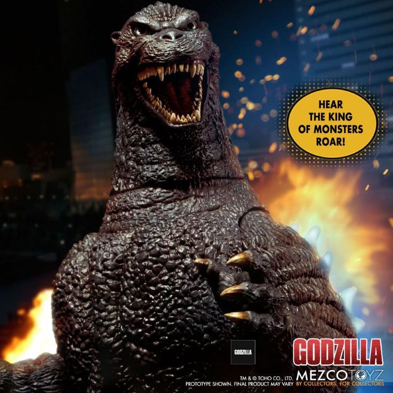 Ultimate Godzilla with Sound & Light Up Mezco Toyz