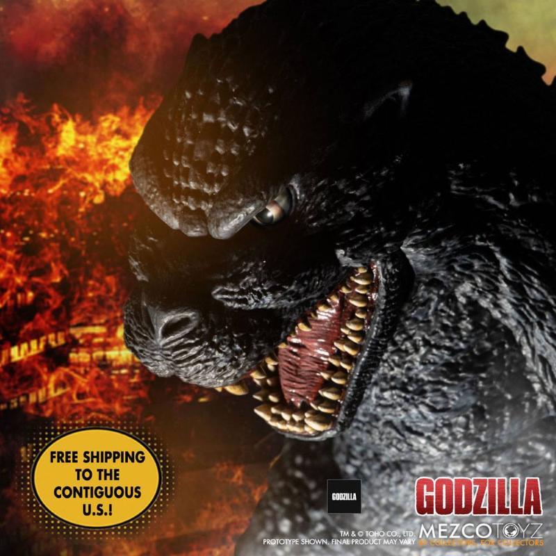 Ultimate Godzilla with Sound & Light Up Mezco Toyz