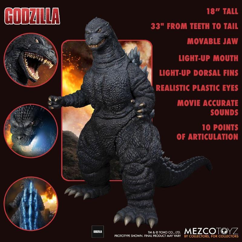Ultimate Godzilla with Sound & Light Up Mezco Toyz