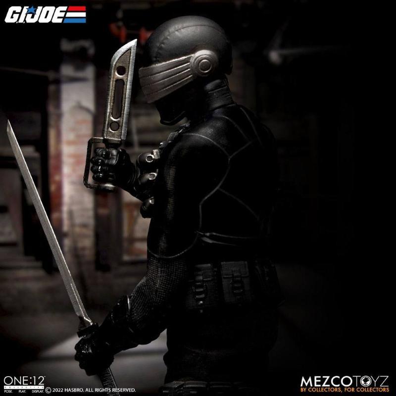 G.I. Joe Light-Up ONE:12 Collective Snake Eyes Deluxe Edition Mezco Toyz