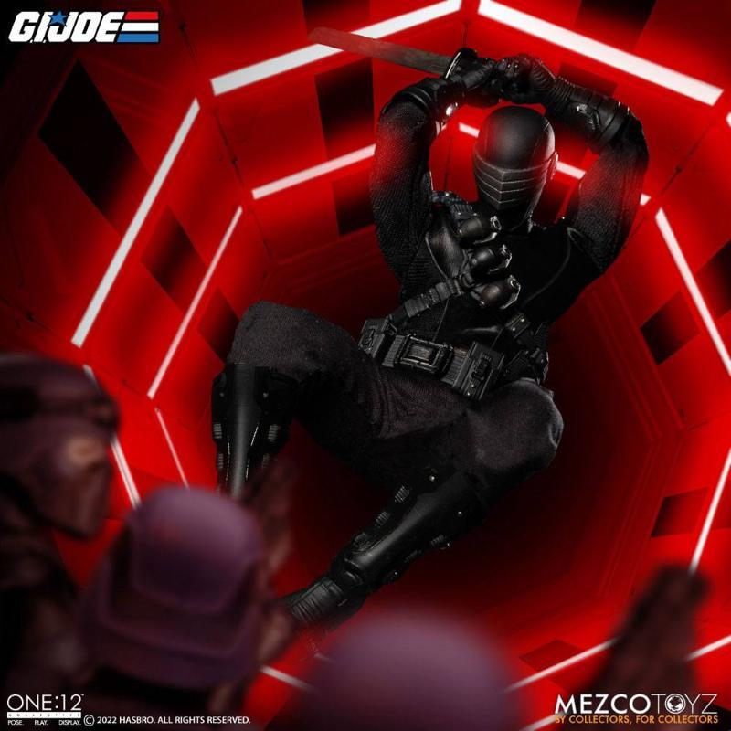 G.I. Joe Light-Up ONE:12 Collective Snake Eyes Deluxe Edition Mezco Toyz